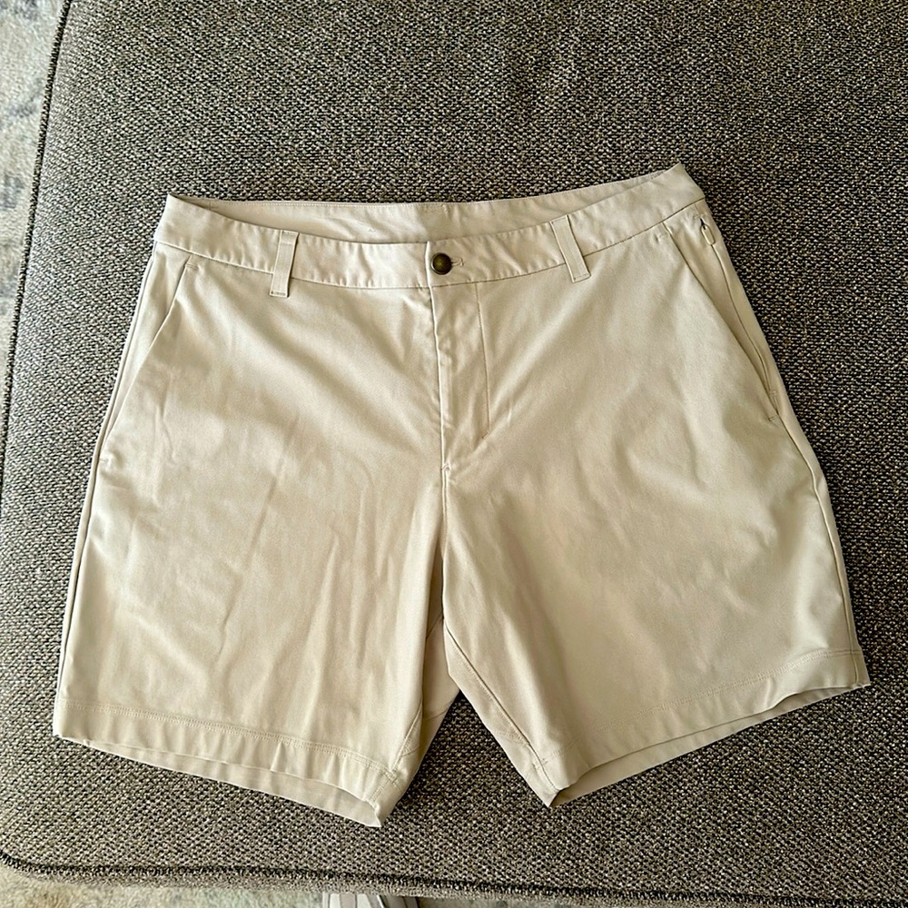 Practically New Lululemon Tan Men Shorts - image 1